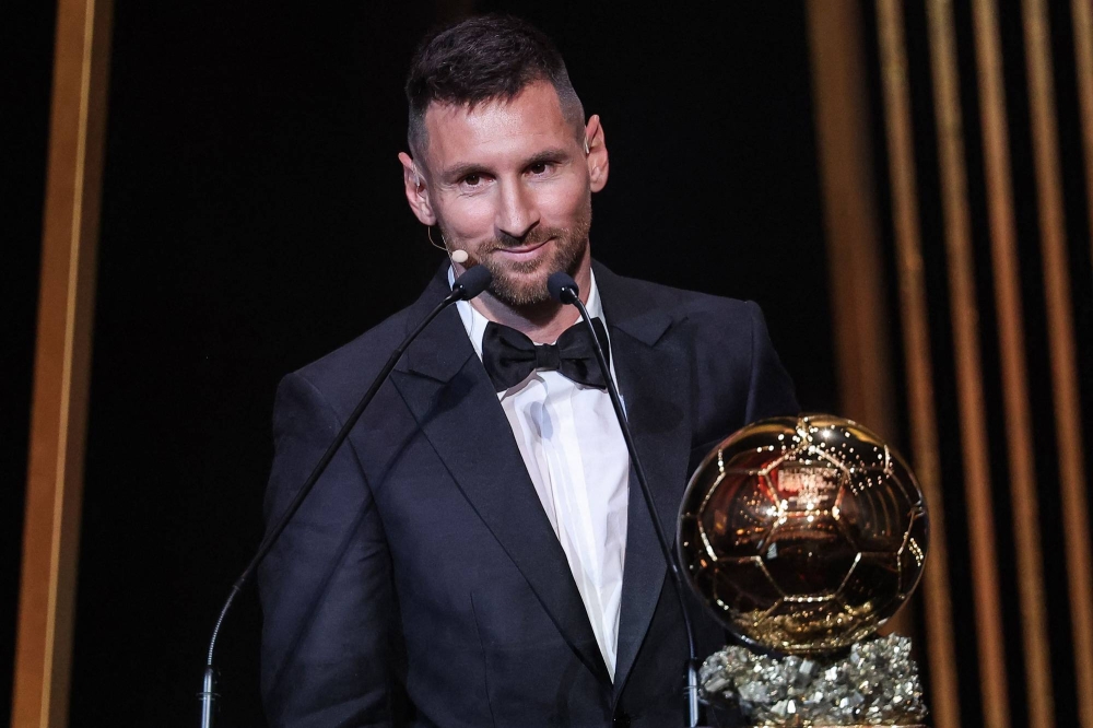 Lionel Messi Wins His 8th Ballon d'Or Award