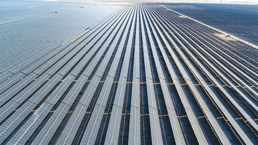 UAE unveils the world's largest single-site solar farm, boasting 4 million panels across 35 kilometers